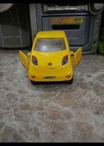 Yellow tata nano Toy Car Model