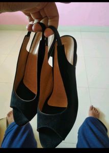 Women Black Heel Sandal