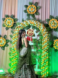Green Lehenga Choli