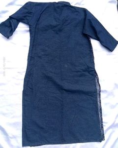 Stylish Blue Floral Kurta