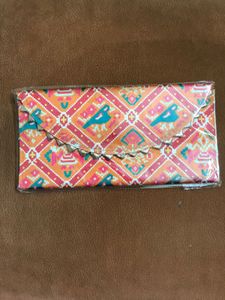 Colorful Patterned Clutch