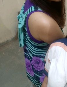 Floral Print Fancy Top