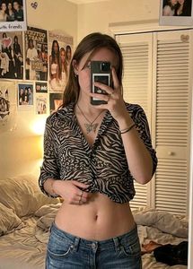 Sheer Animal Print Kimono Top