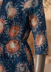 Boho Print A-Line Dress