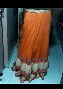 Lehnga Cunni No Blouse