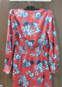 maroon Silky Top