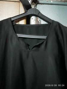 abaya with black stole
