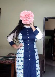 Beautiful High neck Kurti ❤️FRESH PIECE. ..