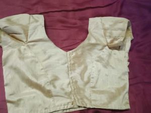 Elegant Cream Silk Blouse