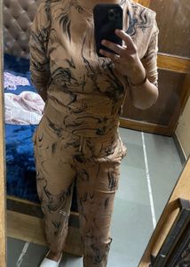 Marble Print Lounge Set