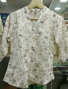 Stylish Printed Cotton Blouse