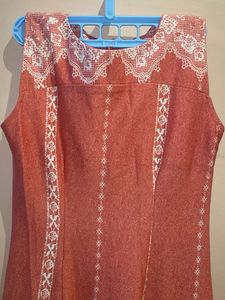 Elegant Embroidered Dress