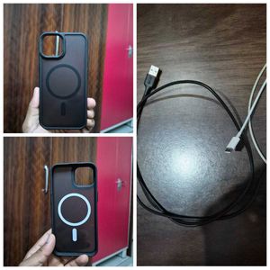 iPhone 13 Magsafe Cover & 2 Lightning Cables