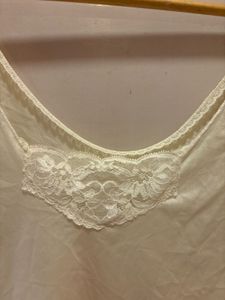 Vintage Lace Trim Slip Camisole