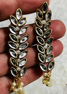 Gorgeous Kundan and Pearl Earrings