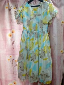 Floral Print Midi Dress