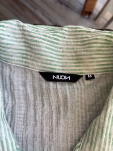 Men's Striped Linen Shirt Westside Nuon brand