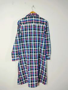 Multicolour Checked Dresses (Women's)