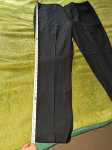 Excalibur XL Slim Fit Black Trousers