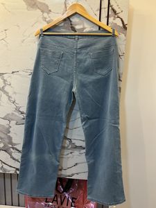 Blue Straight Fit Denims