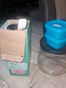 Clear  Jar with Lid