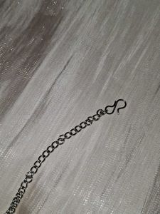 Stylish Silver-Tone Metal Necklace