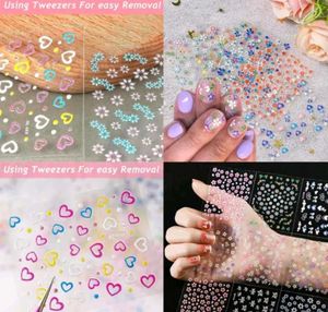 15 Sheets Nail Art Stickers