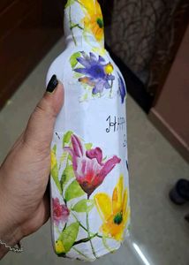 Handcrafted 'Happy Birthday' Bottle