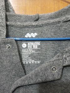 Gray Long Sleeve Hoodie