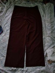 ZARA Maroon Trousers