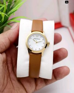 Armani for ladies watch  Leather strap belt vip lo