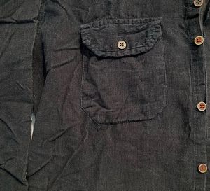coat rise Palm Angels Black Shirt