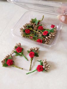 Red Rose Hair Accessories