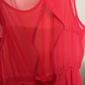 beautiful peach orange mini dress for sale