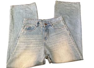 Light Wash Wide Leg Jeans