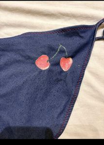 Cherry Print Bikini Bottoms