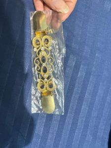 Gold Embellished Dress waist cincher Clips