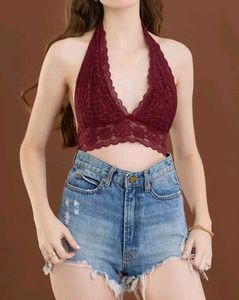 Beautiful Red Lace Bralette