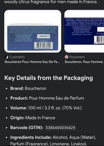 Boucheron Pour Homme Eau De Parfum