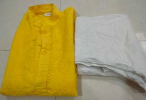 Yellow Kurta Set