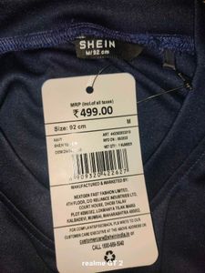 Shein Full Length High Low Hem Micro Crop