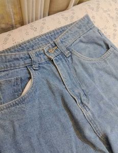Light Wash Denim Jeans