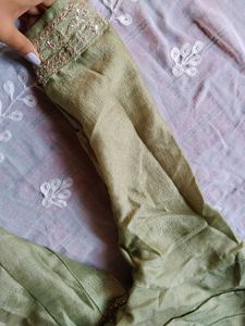 Elegant Mint Green Kurta Set