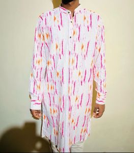 Stylish Printed Kurta Set new with tag