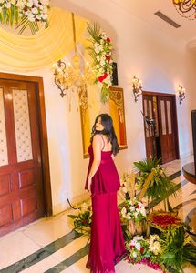 Burgundy Festive Co-ord Set