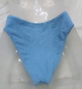 ⭐ Ribbed High-Waisted Bikini Bottom