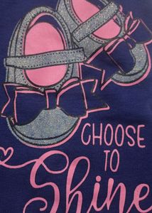 Graphic Print Crew Neck Sweatshirt