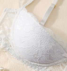 Lace Trim Half Cup Bra