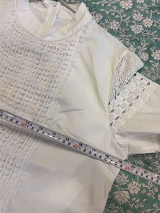 Elegant White Lace Blouse