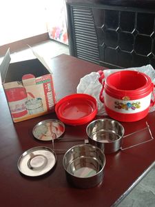 Red Insulated Lunch Box